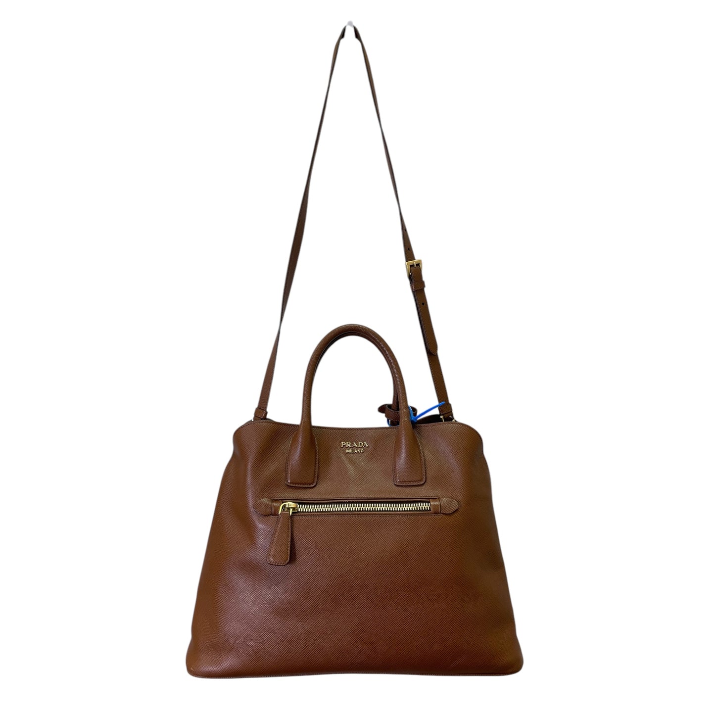 TOTE LUXURY DESIGNER by PRADA In BROWN, Size: LARGE