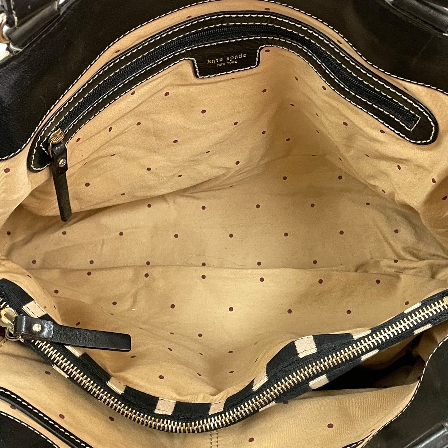 Handbag Designer By Kate Spade In Black, Size:Large