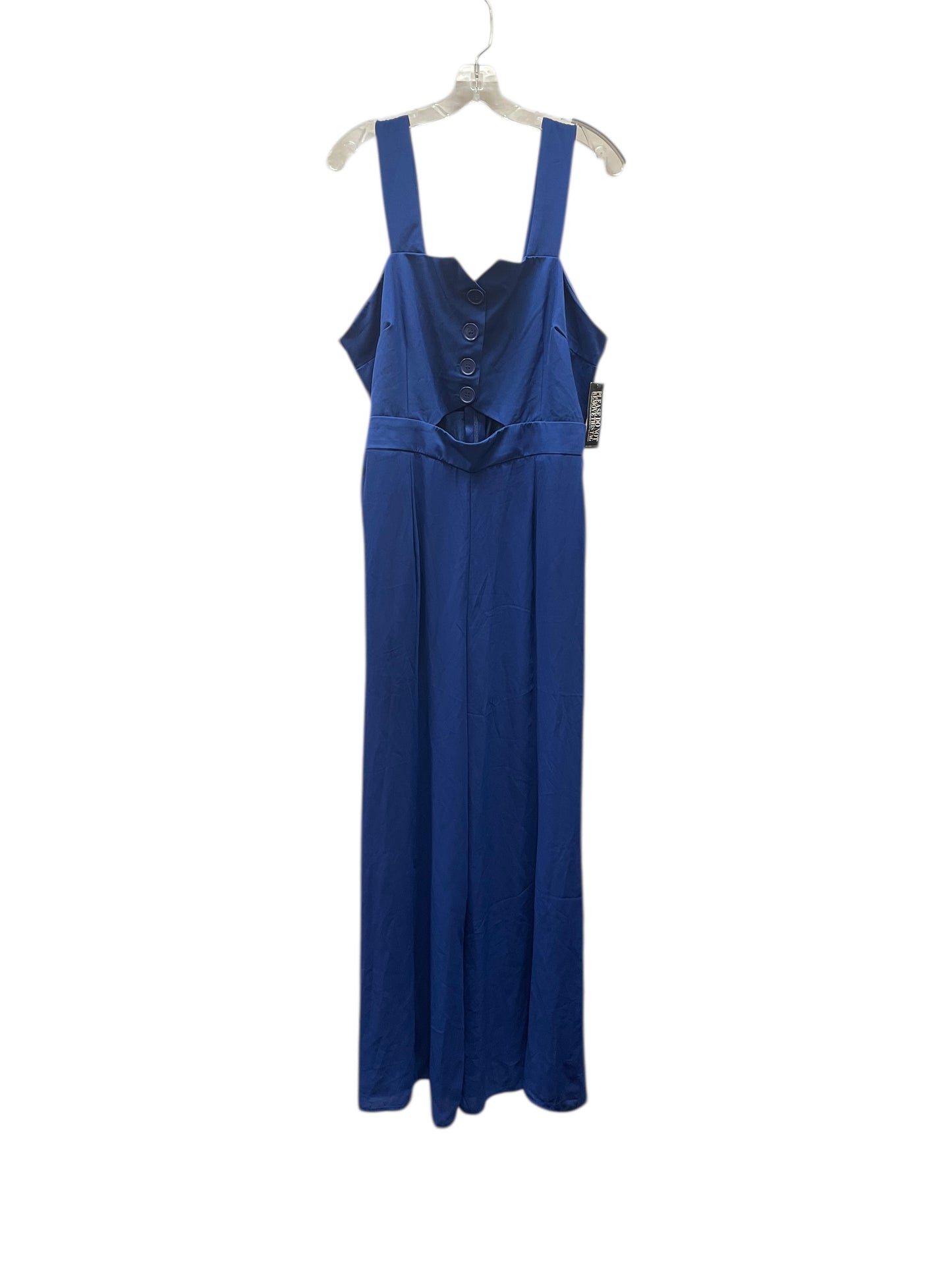 Jumpsuit By New York And Co In Blue, Size:Xl