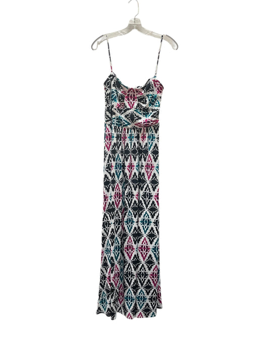 Dress Casual Maxi By Ann Taylor In Multi, Size:8