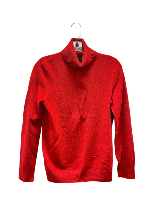 Sweater Cashmere By Talbots In Red, Size:Mp