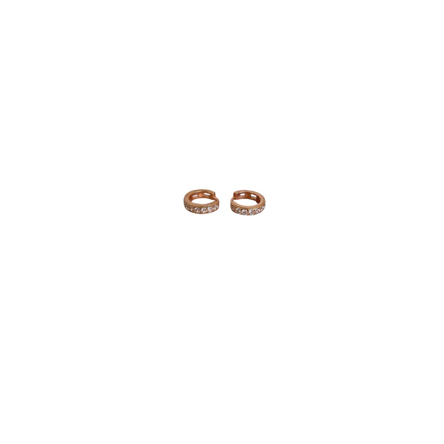 Earrings Sterling Silver By Cme In Rose Gold