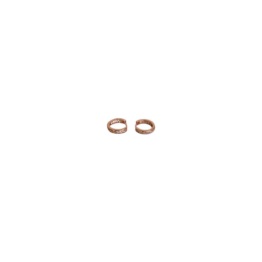 Earrings Sterling Silver By Cme In Rose Gold