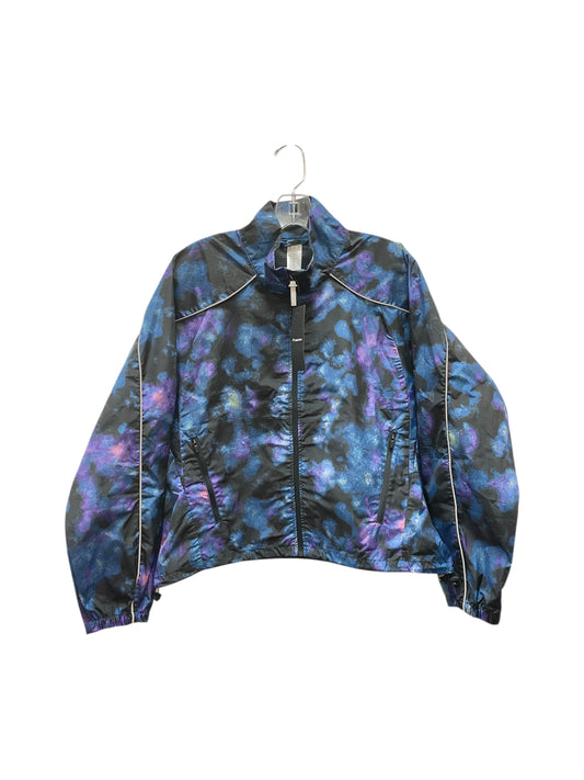 Athletic Jacket By Fabletics In Blue & Purple, Size:S