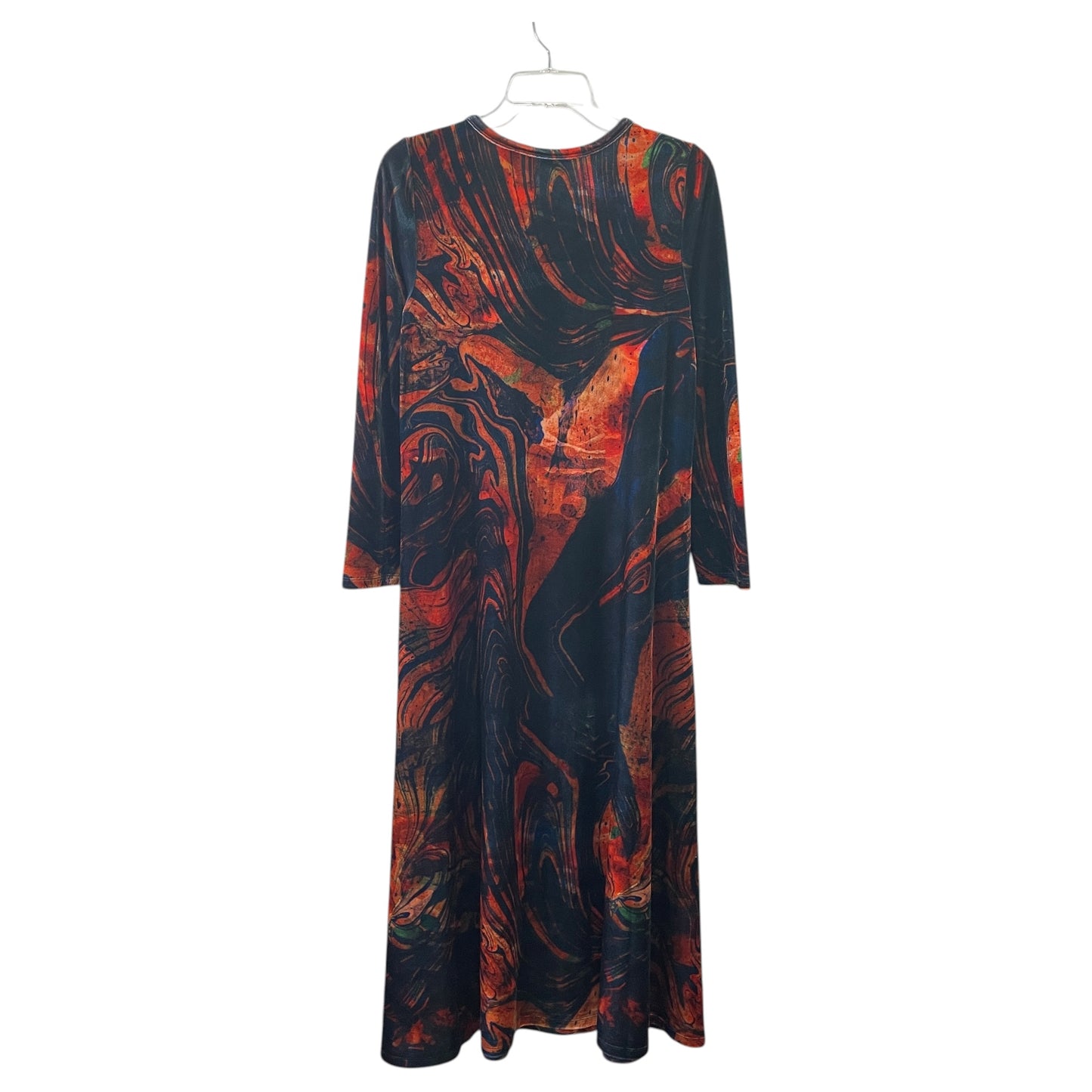 Dress Casual Maxi By Soft Surroundings In Orange, Size:M