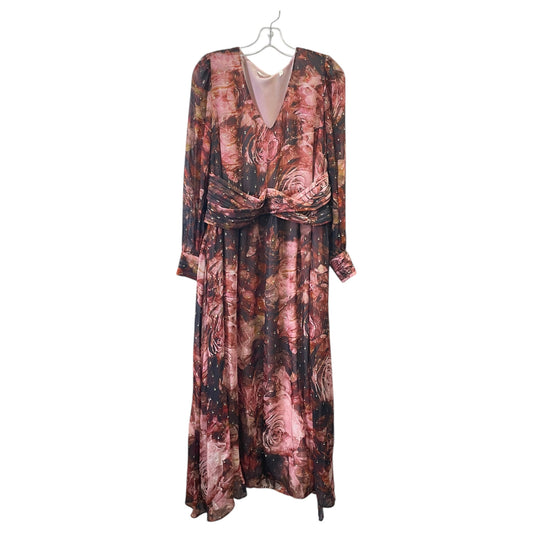 Dress Casual Maxi By Soft Surroundings In Orange, Size:10