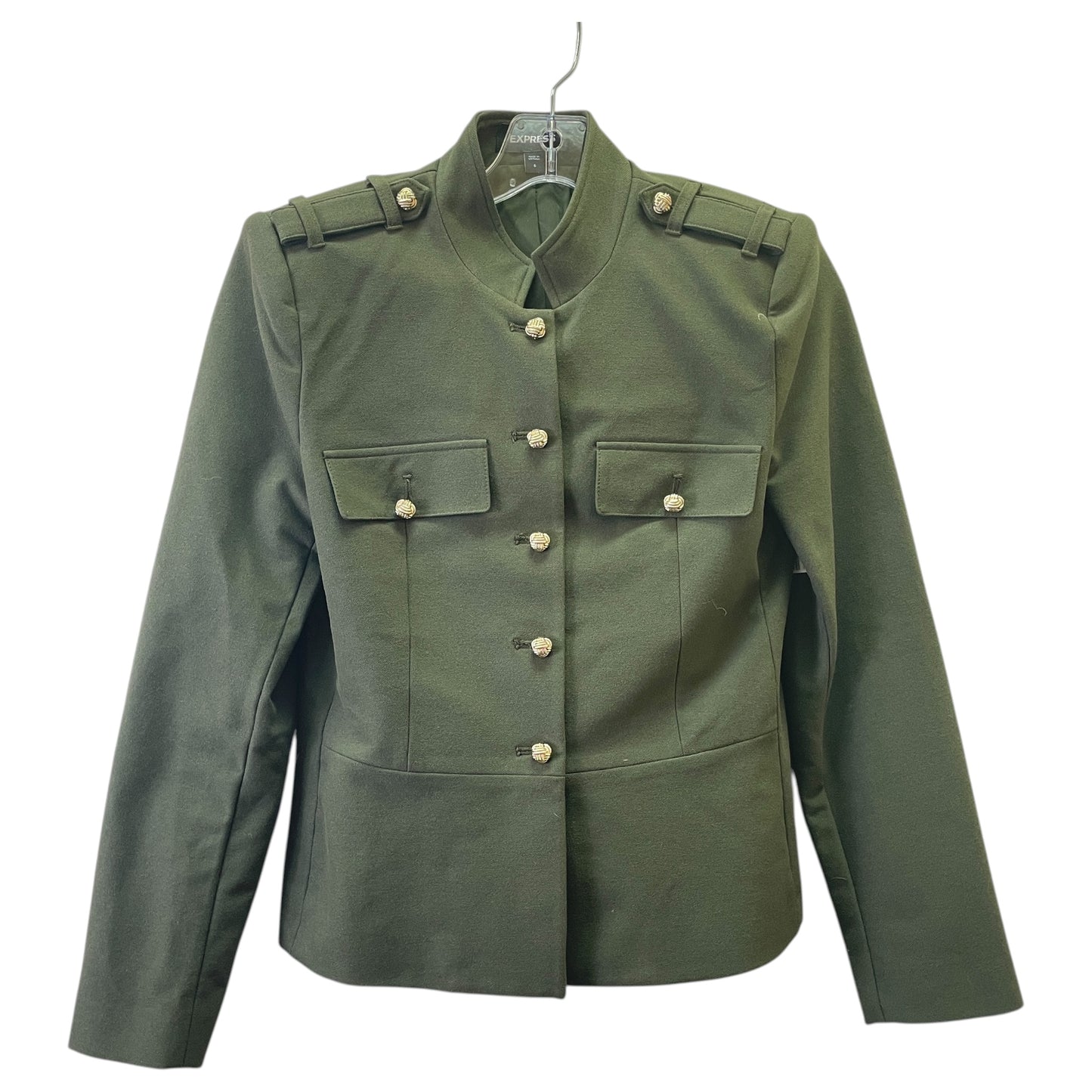 Blazer By Express In Green, Size:S