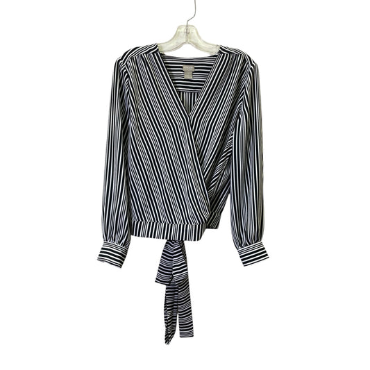 Top Ls By Chicos In Black & White, Size:Mp