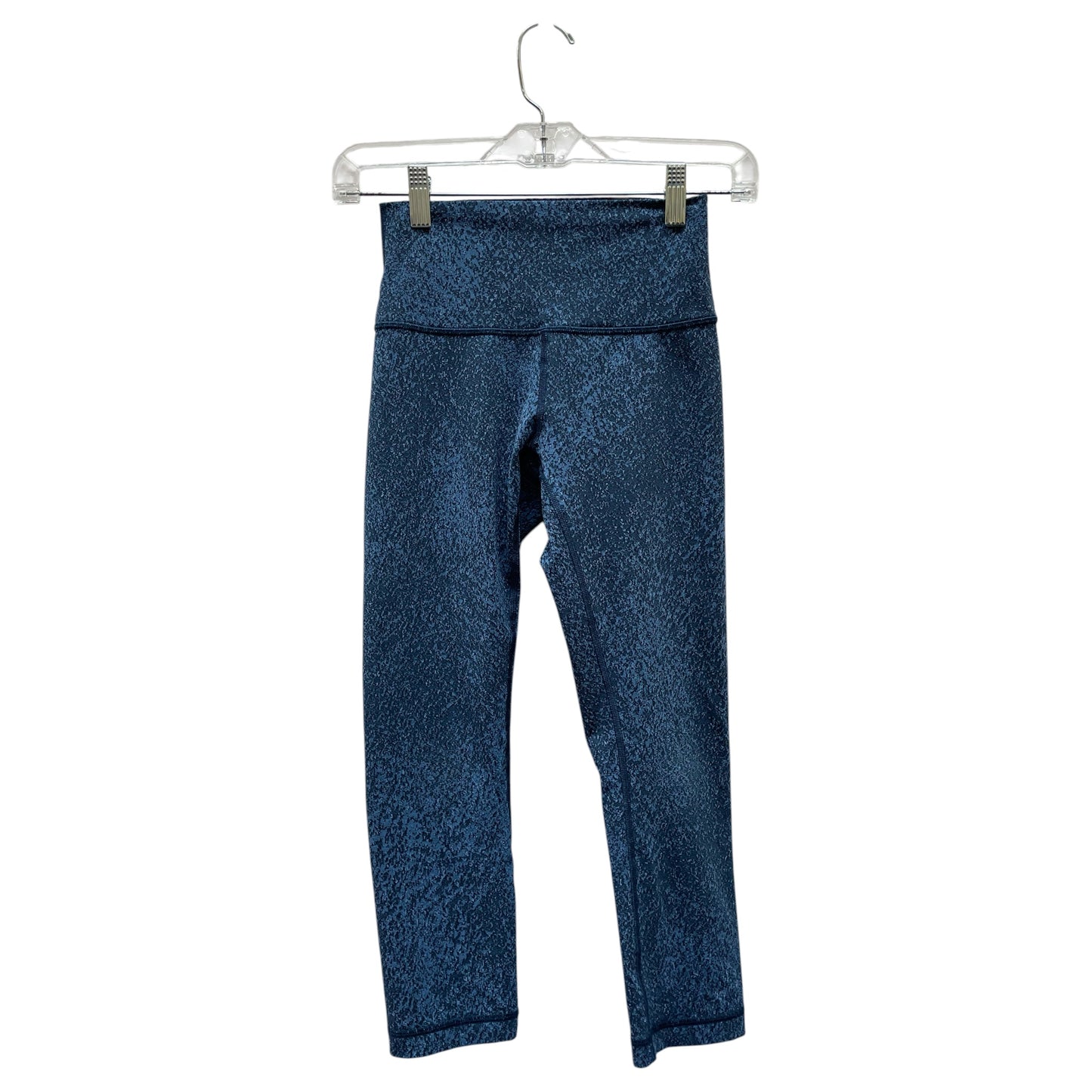 Athletic Leggings By Lululemon In Blue, Size:4