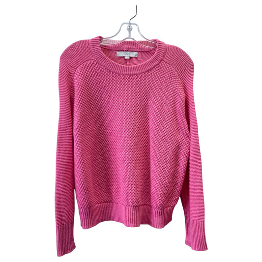 Sweater By Loft In Maroon, Size:M