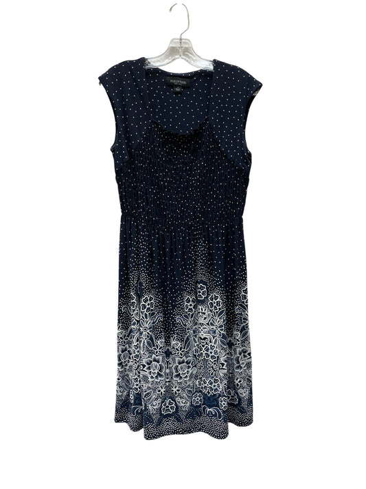 Dress Casual Maxi By Michael By Michael Kors In Blue, Size:Xs