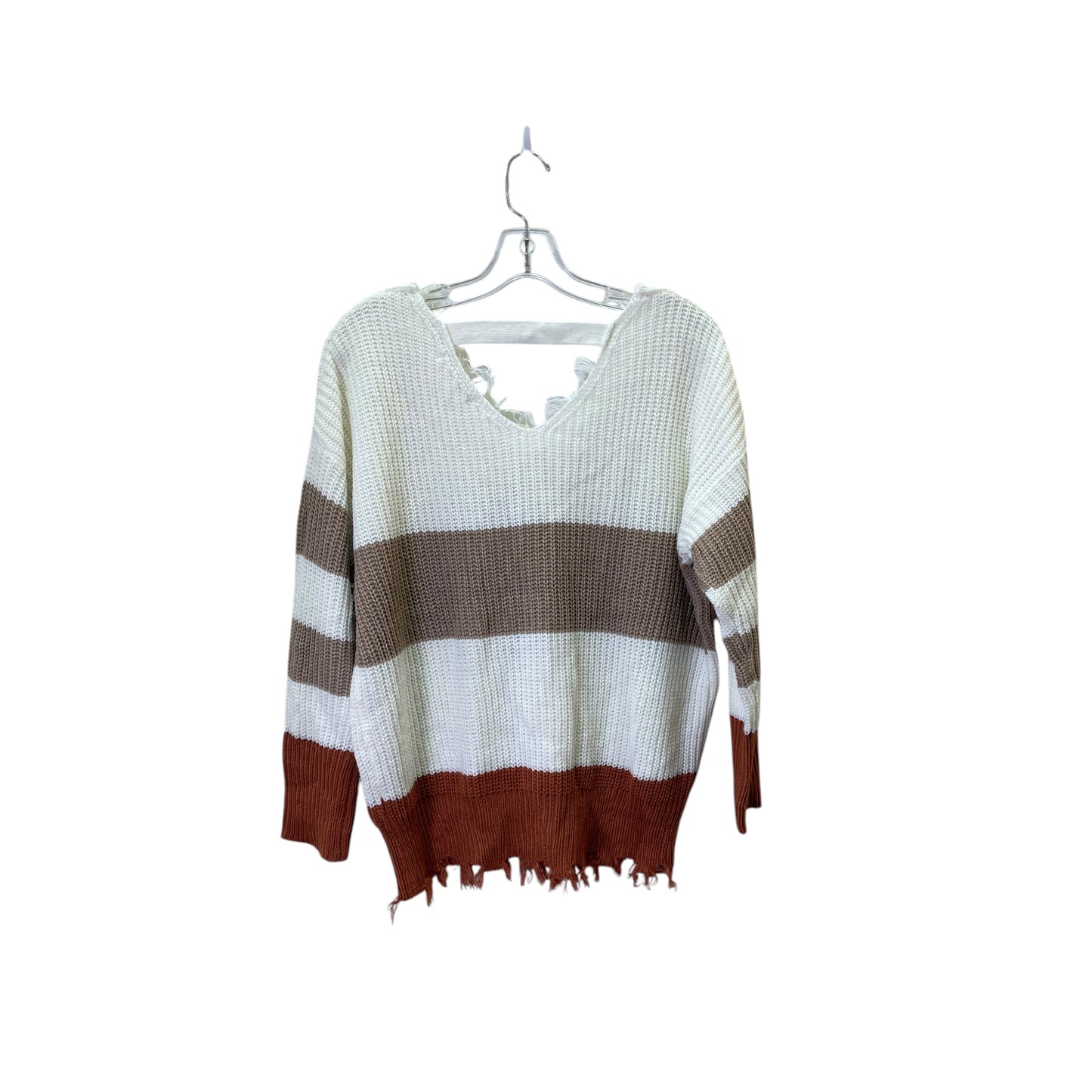 Sweater By Moon & Madison In Cream, Size:S