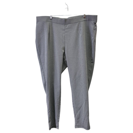Pants Dress By Calvin Klein In Black & White, Size:20