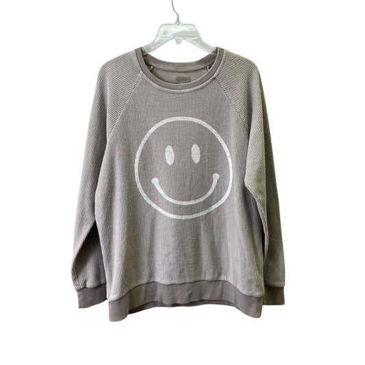 TOP LS by THREAD AND SUPPLY In TAN, Size: XS