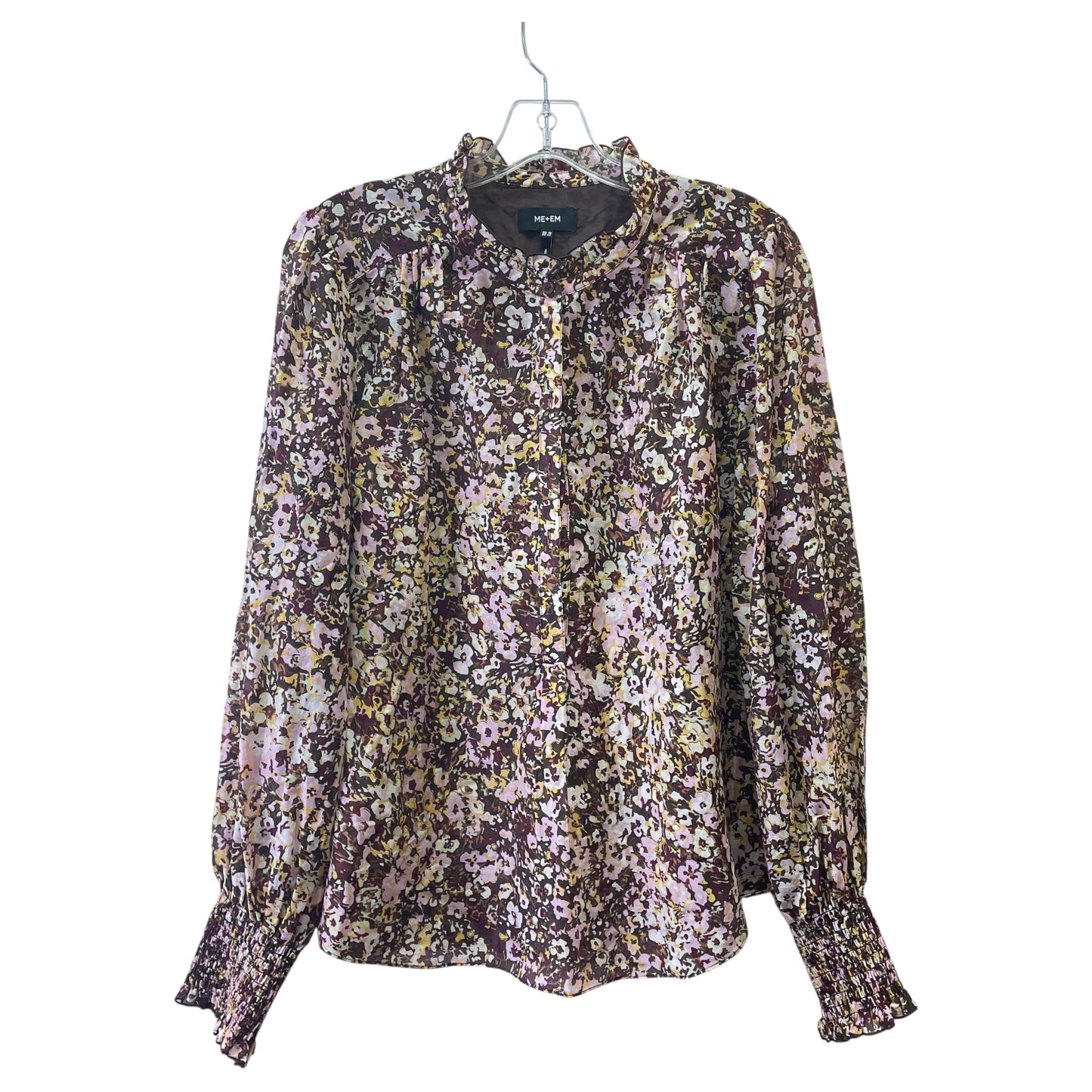 TOP LS by ME+EM in FLORAL PRINT, Size:L
