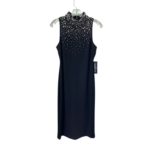 Dress Designer By Karl Lagerfeld In Black, Size:S