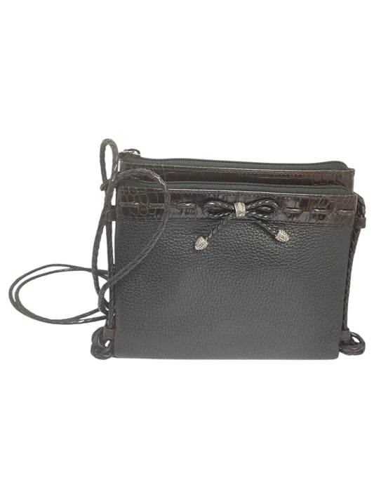 Handbag By Brighton In Black & Brown, Size:Small