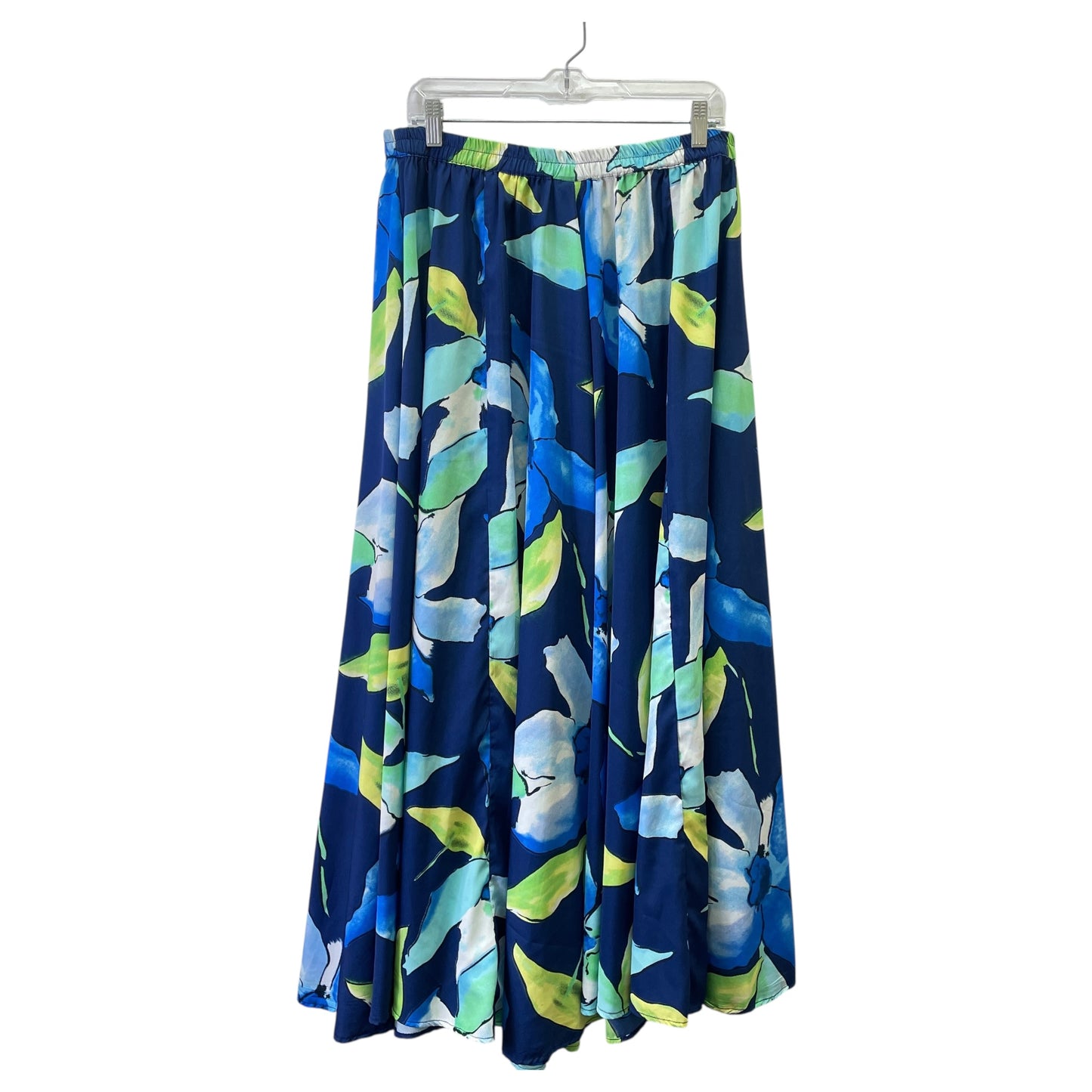 Skirt Maxi By Roz And Ali In Blue, Size:L