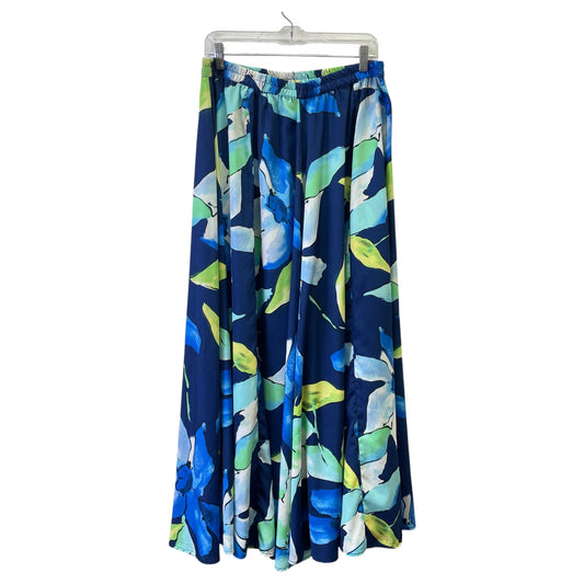 Skirt Maxi By Roz And Ali In Blue, Size:L