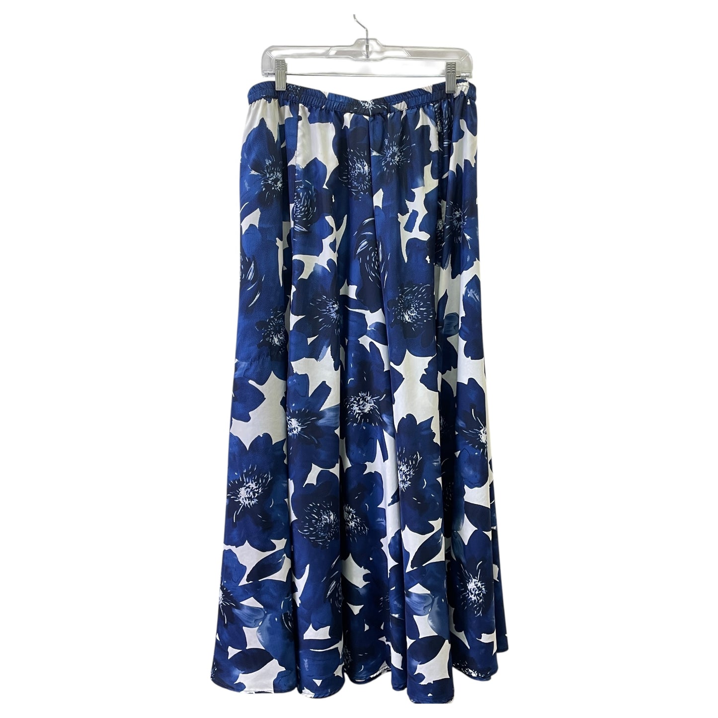 Skirt Maxi By Roz And Ali In Blue, Size:L