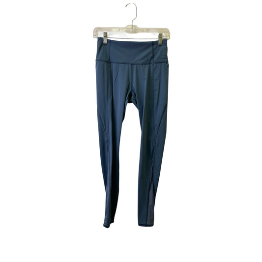 Athletic Leggings By Athleta In Blue, Size:S