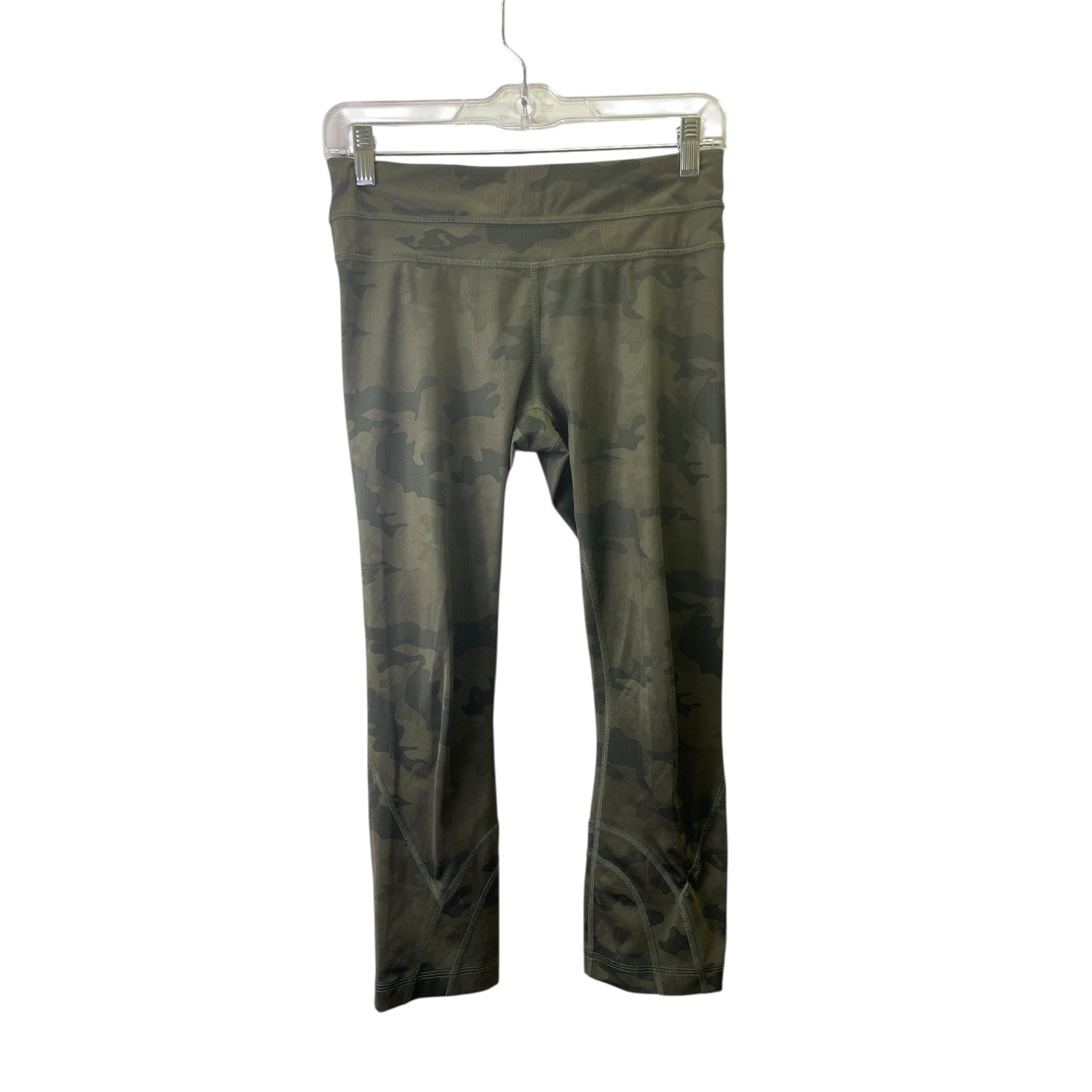 Athletic Leggings By Lululemon In Green, Size:4
