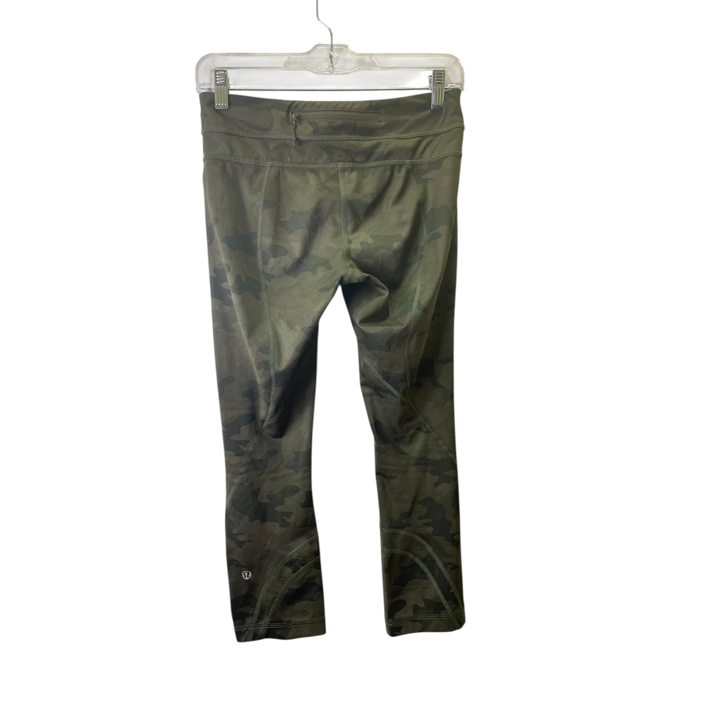 Athletic Leggings By Lululemon In Green, Size:4