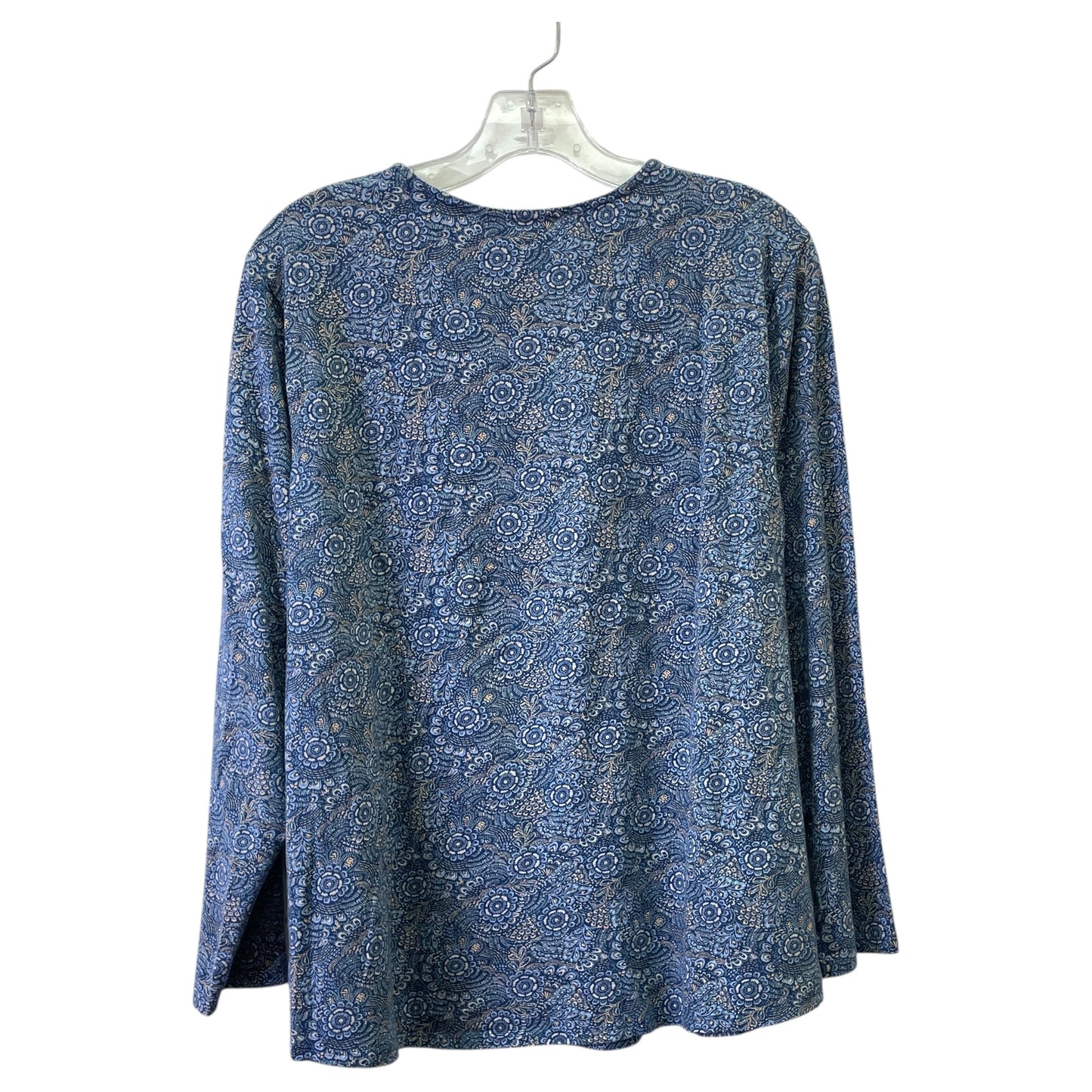 Top Ls Basic By Pure Jill In Blue, Size:Xlp