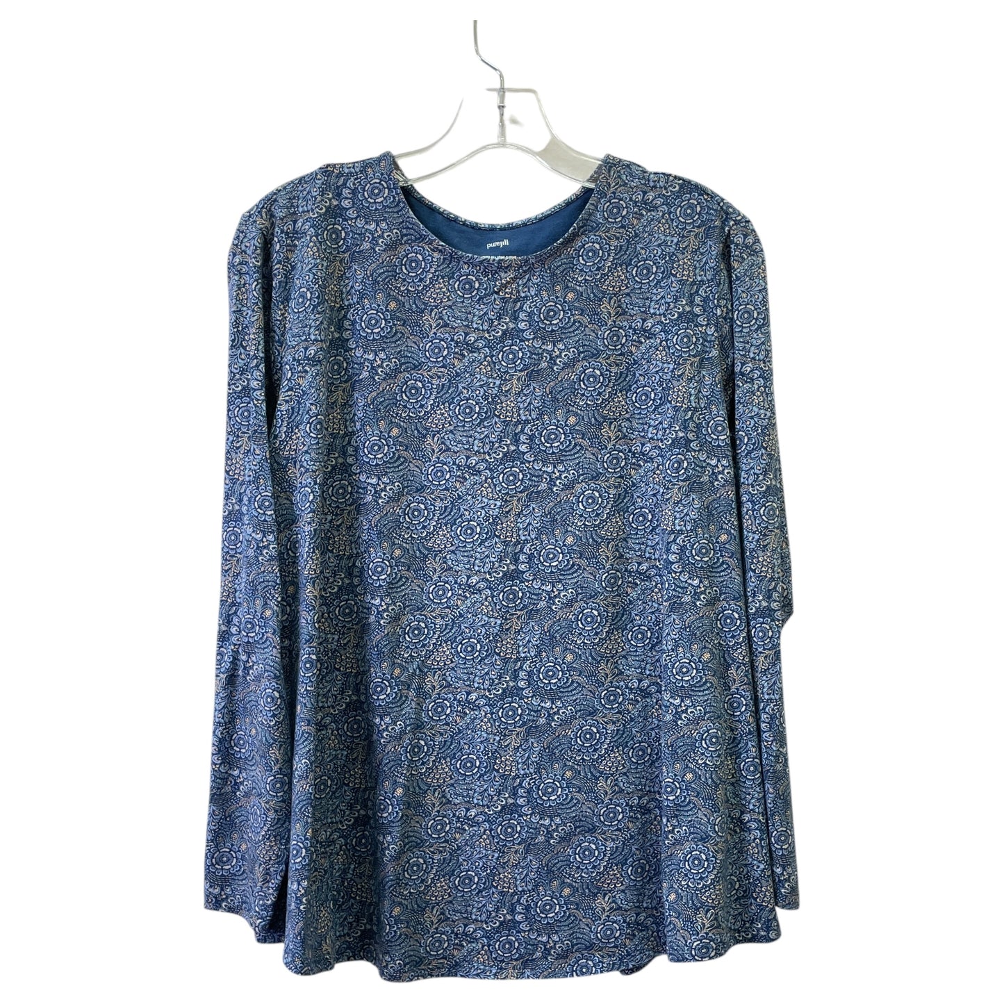 Top Ls Basic By Pure Jill In Blue, Size:Xlp