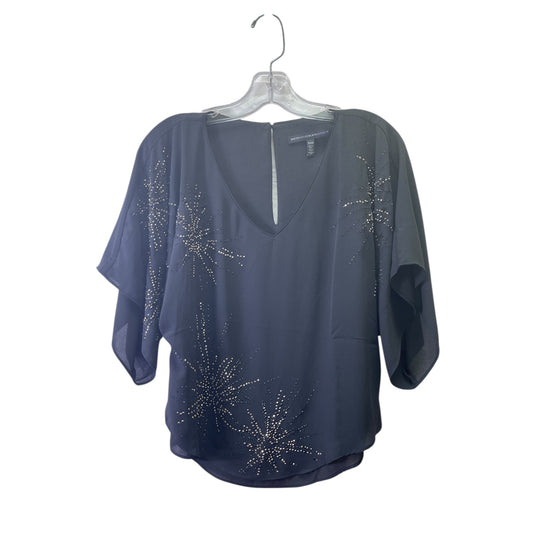 Top Ss By White House Black Market In Black & Silver, Size:Xxsp
