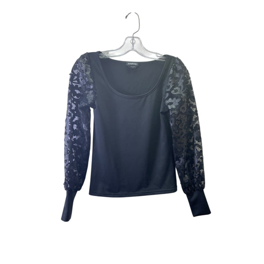 Top Ls By Bebe In Black, Size:Xxs