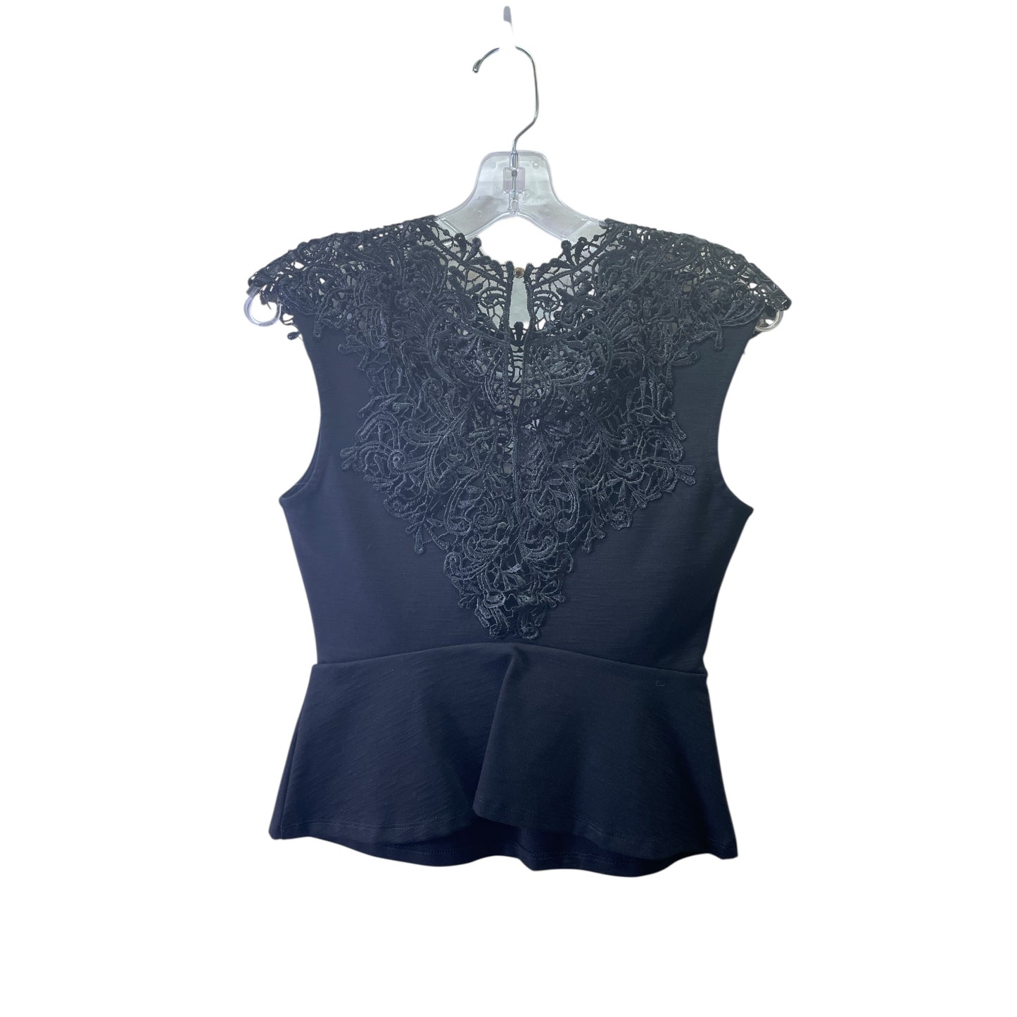 Top Sleeveless By Bebe In Black, Size:Xs
