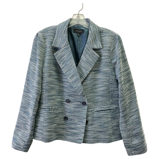 Blazer By Talbots In Blue & White, Size:14