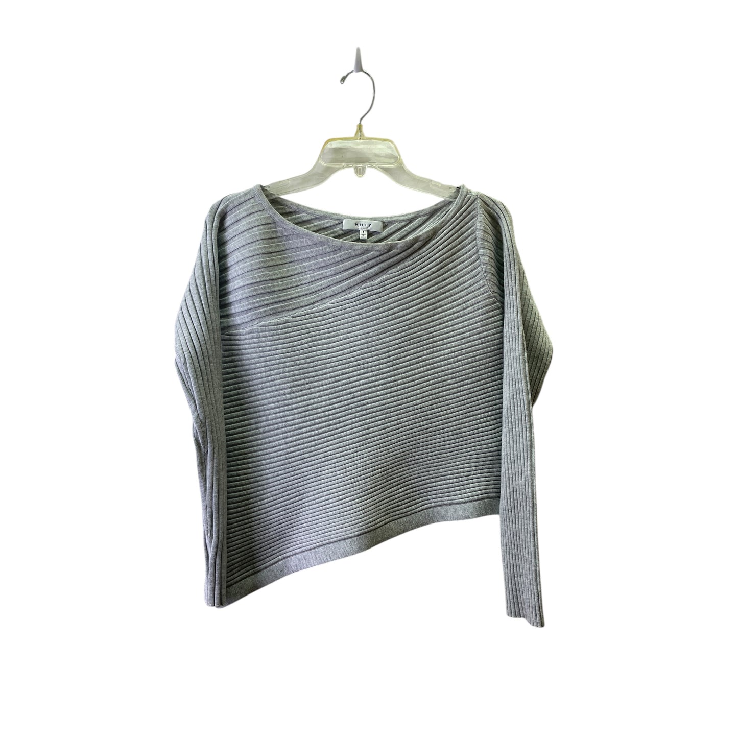 Sweater Designer By Milly In Grey, Size:Xs