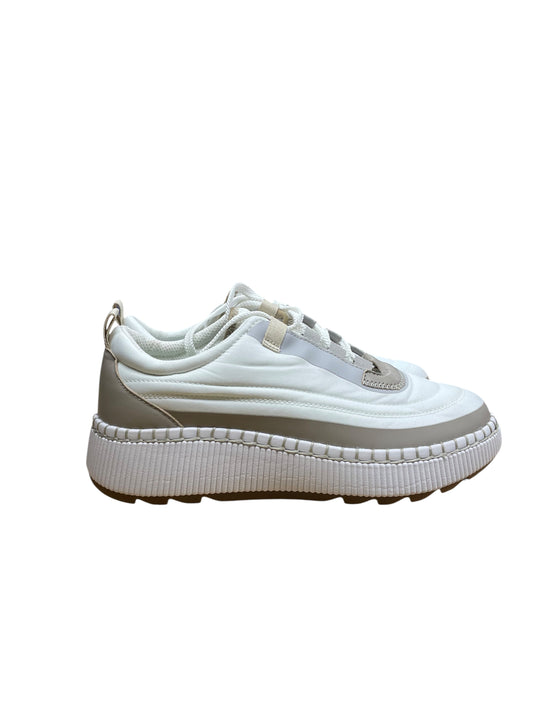 Shoes Sneakers Platform By Cougar In Tan & White, Size:8.5