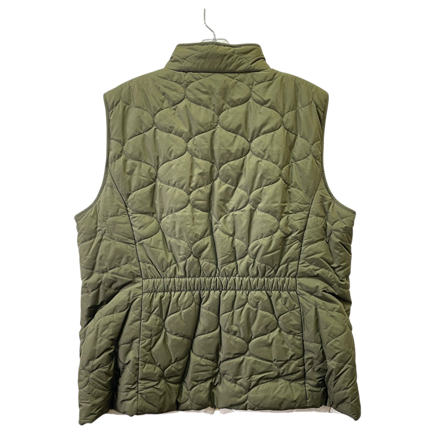Vest Puffer & Quilted By Talbots In Green, Size:Xl
