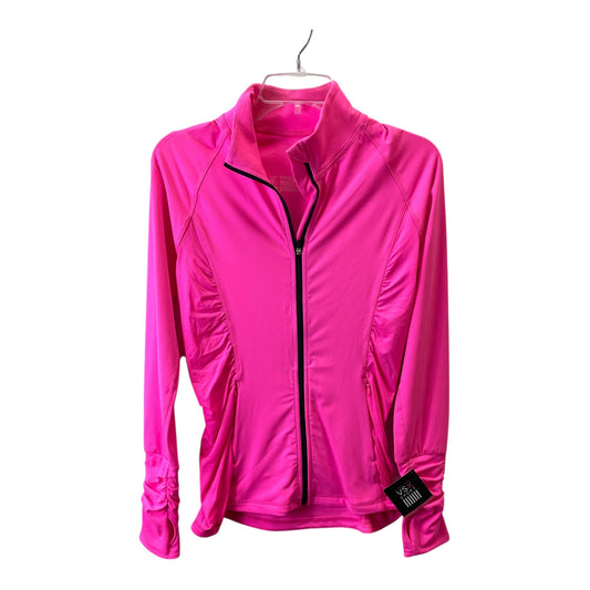 Athletic Jacket By Victorias Secret In Pink, Size:S