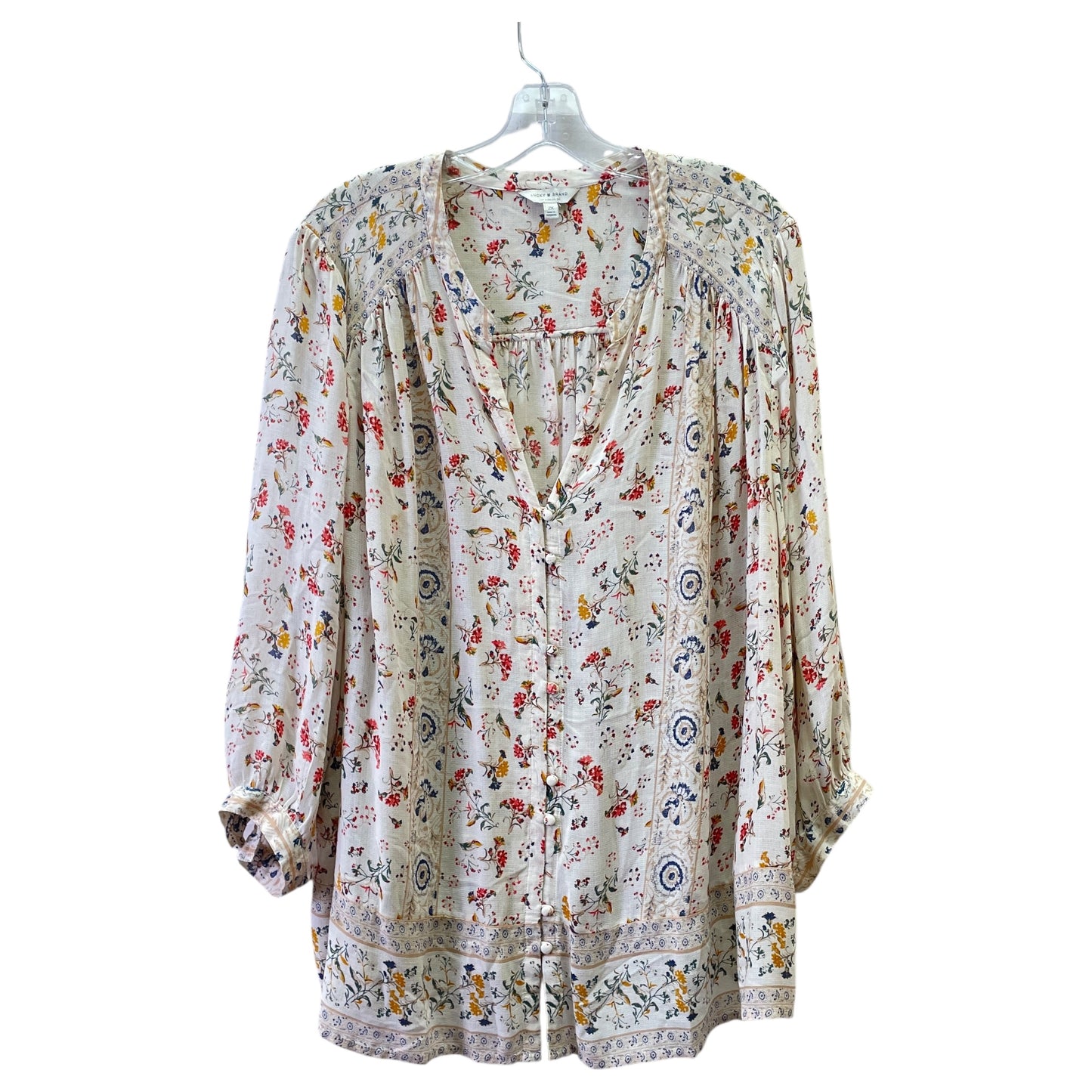 Top Ls By Lucky Brand In Multi, Size:2X