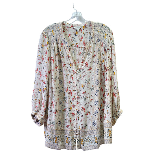 Top Ls By Lucky Brand In Multi, Size:2X