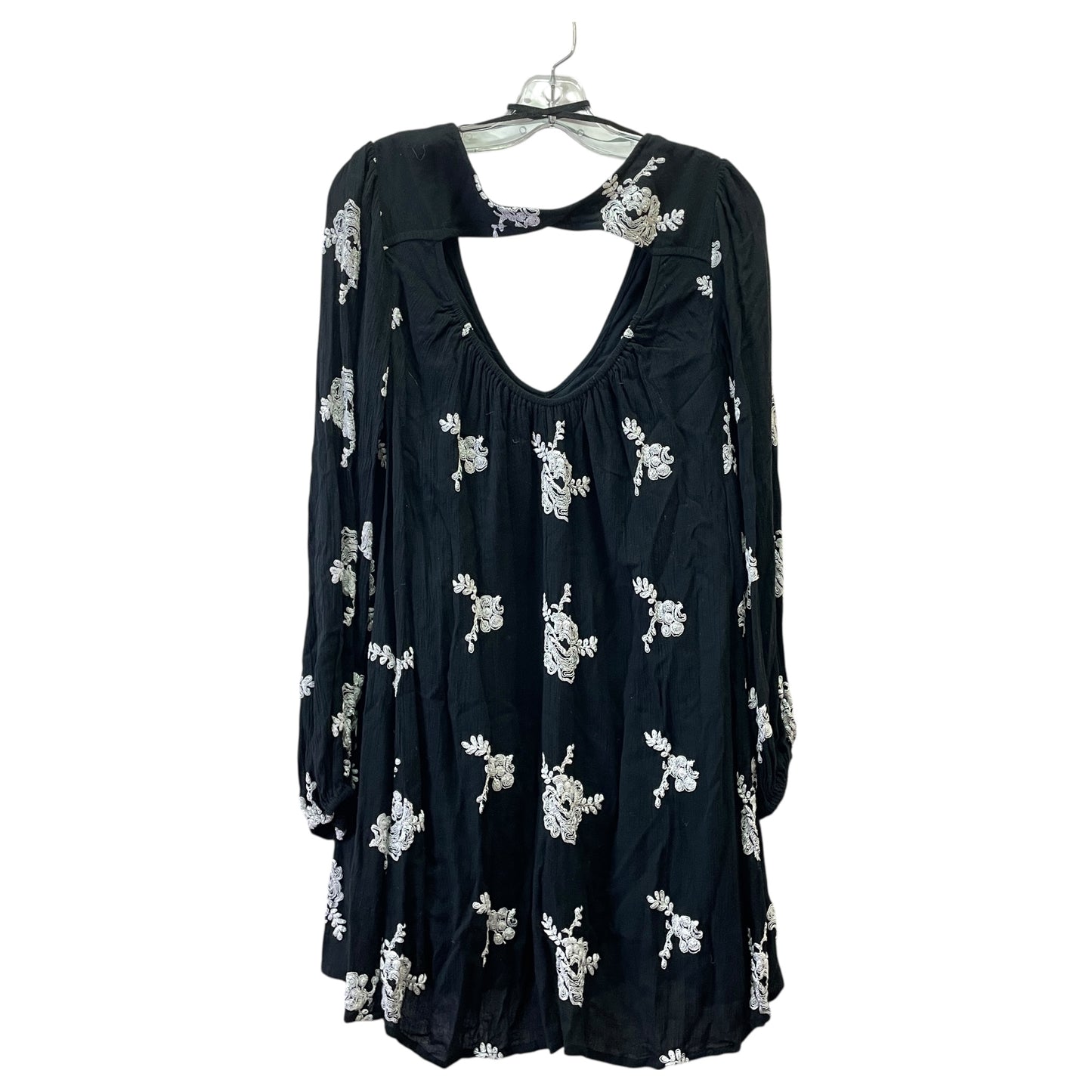 Top Ls By Free People In Black & White, Size:Sp