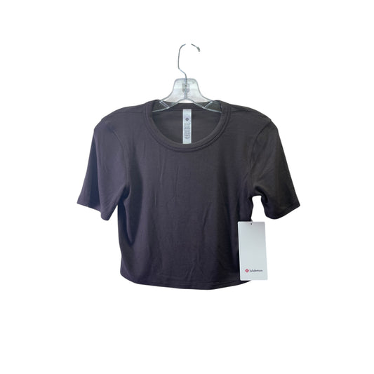 Top Ss By Lululemon In Brown, Size:8