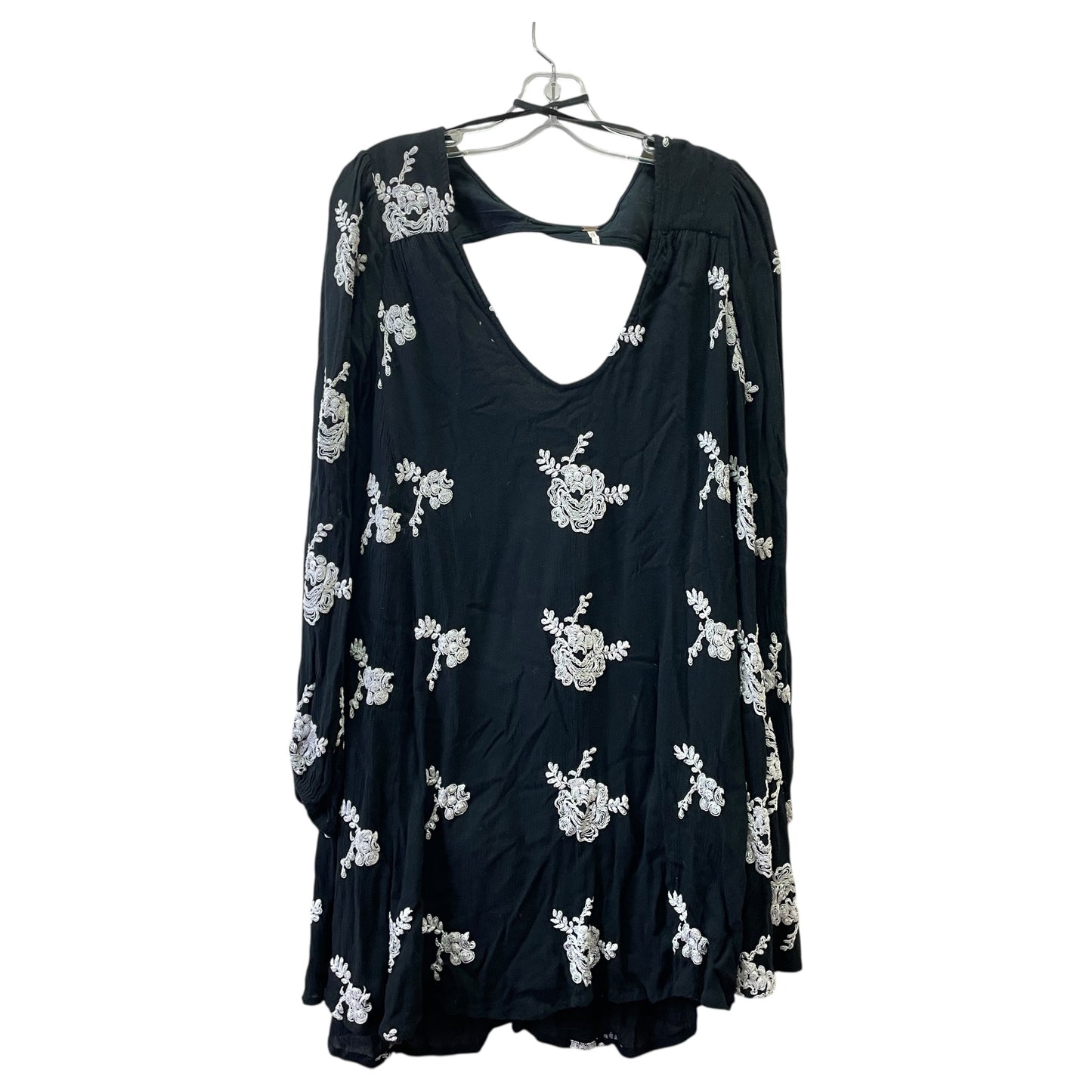 Top Ls By Free People In Black & White, Size:Sp