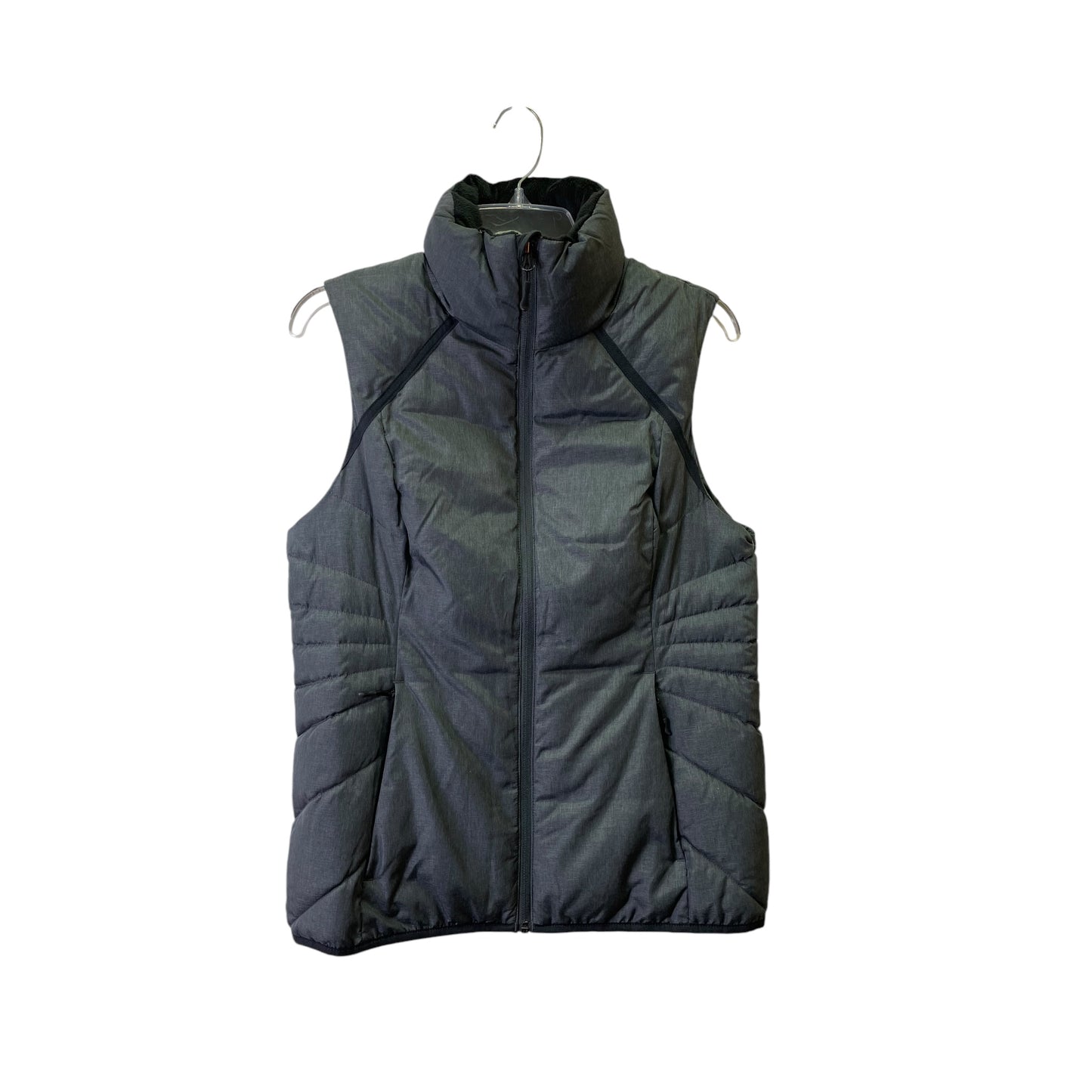 Vest Puffer & Quilted By Champion In Grey, Size:M