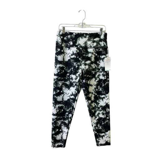 Athletic Leggings By Balance Collection In Green & Grey, Size:Xxxl