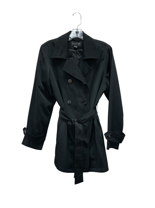 Coat Raincoat By Braetan In Black, Size:S