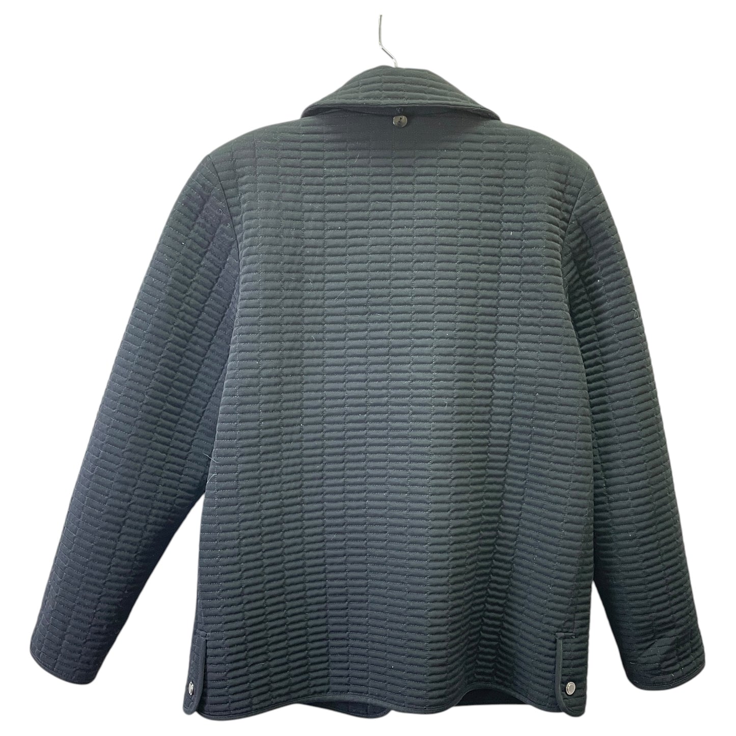 Jacket Puffer & Quilted By Gallery In Black, Size:M