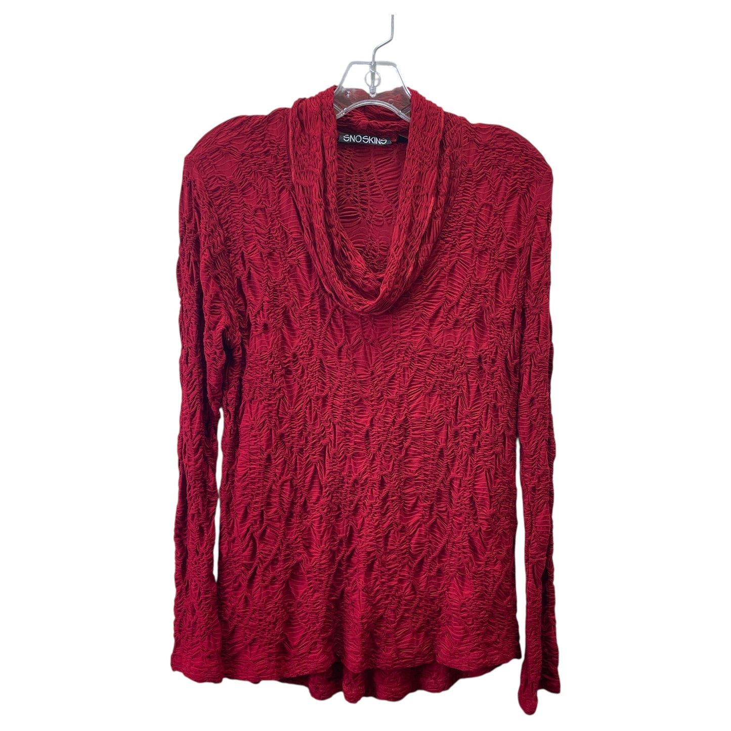 Top Ls By SNO SKINS In Red, Size:S