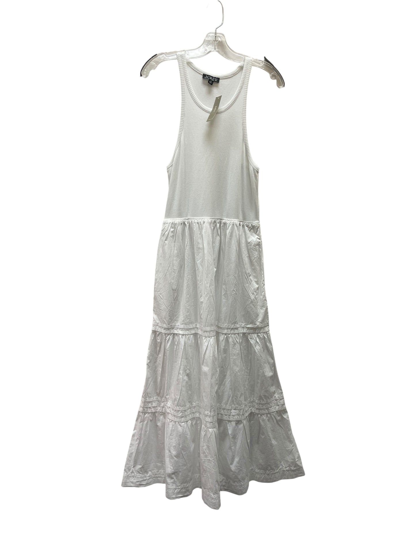 Dress Casual Maxi By J. Crew In White, Size:M