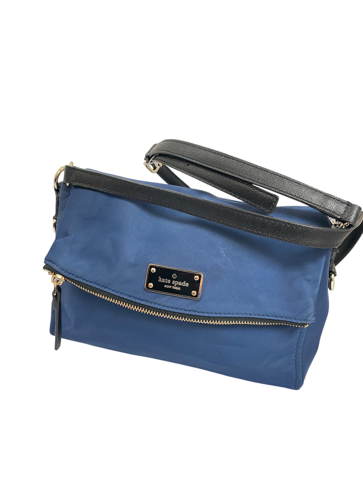 Handbag Designer By Kate Spade In Blue, Size:Small
