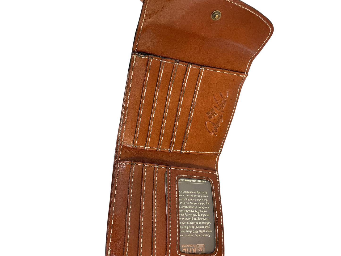 Wallet Designer By Patricia Nash In Brown, Size:Medium